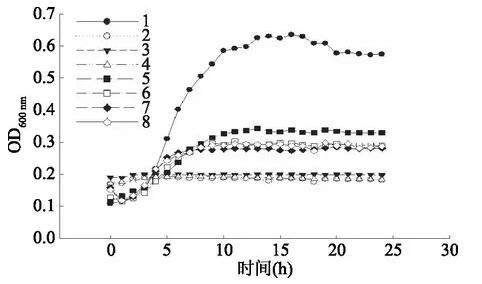 牛肉调味基料对大肠杆菌、乙型副伤寒沙门氏菌、金黄色葡萄球菌生长的控制作用